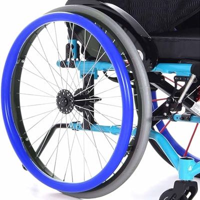 Silicone Wheelchair Push-Rim Covers, Non-Slip and Wear-Resistant