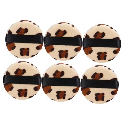 WRITWAA 6-Piece Round Powder Puffs