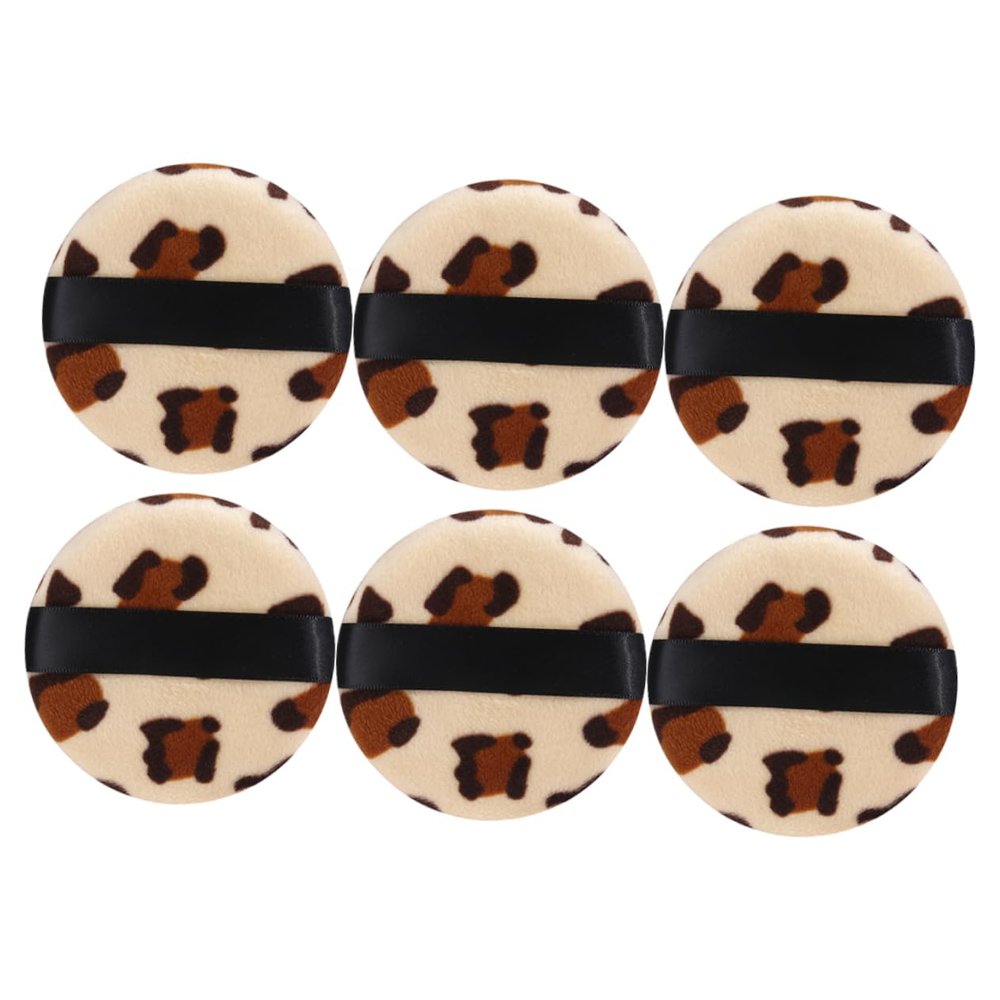 WRITWAA 6-Piece Round Powder Puffs