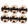WRITWAA 6-Piece Round Powder Puffs view 1
