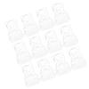 Pack of 12 Creative Bear-Themed Candy Boxes for Birthdays, Clear Plastic Snack Containers view 1