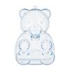 Pack of 12 Creative Bear-Themed Candy Boxes for Birthdays, Clear Plastic Snack Containers view 3
