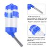 ZASCHMOY No Drip Small Animal Water Feeder - Bottle with Screw Holder for Hamsters, Hedgehogs, and Chinchillas - Red, Portable (Blue) view 3
