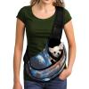 COEQINE Galaxy Space Pet Carrier Sling for Small Dogs and Cats view 1
