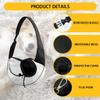 COEQINE Galaxy Space Pet Carrier Sling for Small Dogs and Cats view 4