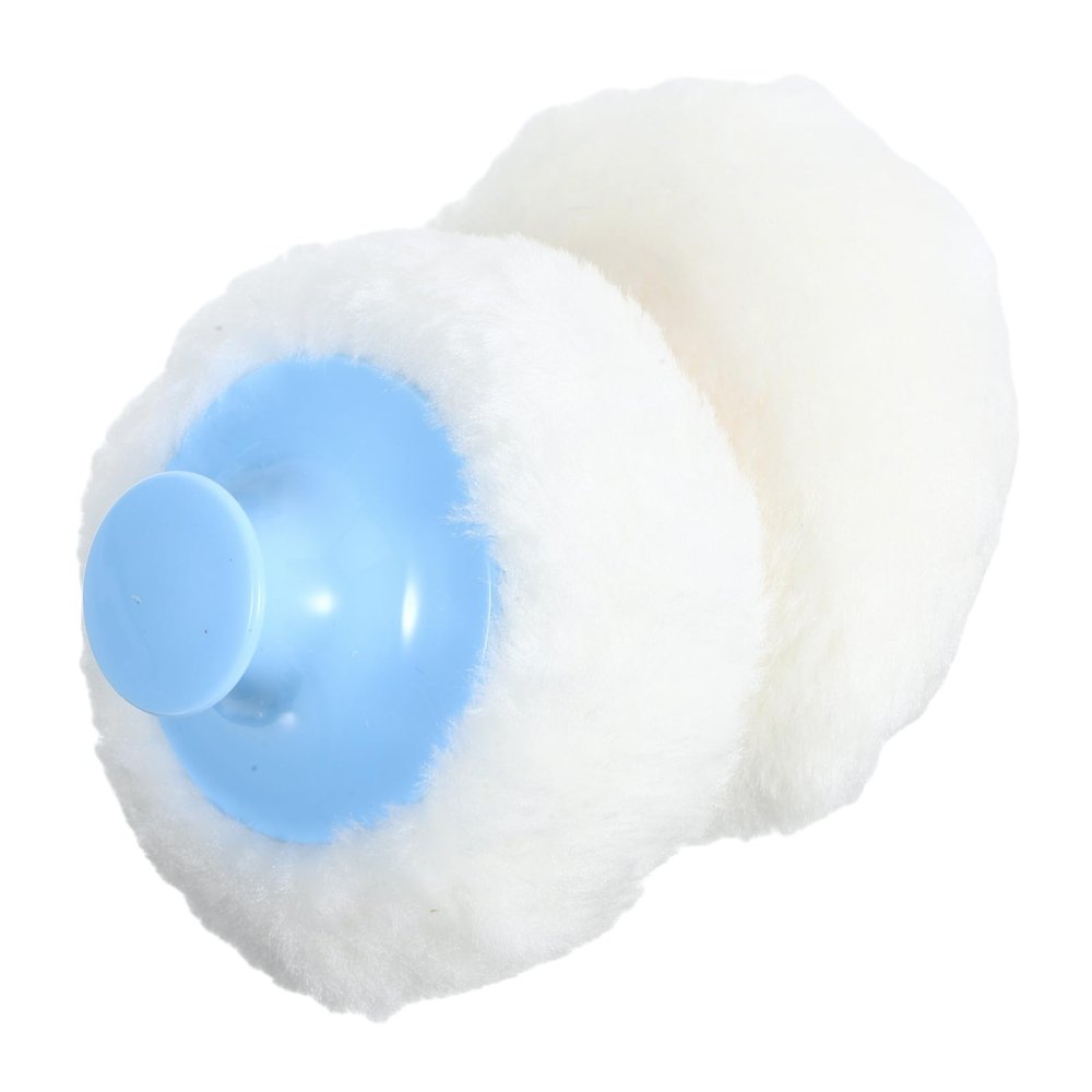Baby Powder Puffs, Plush and ABS, 4-Pack, Short Handle