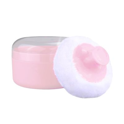 Powder Puff Case and Applicator Holder for Body Powder