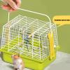HDOYTXXM Portable Outdoor Bird Carrier for Parakeets and Lovebirds, Lightweight, Easy to Clean, Spacious Design view 3