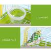 HDOYTXXM Portable Outdoor Bird Carrier for Parakeets and Lovebirds, Lightweight, Easy to Clean, Spacious Design view 4