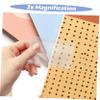 Portable PVC Magnifying Card Bookmark, 12 Pieces view 3