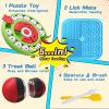 5-in-1 Dog Puzzle Toy Set for Slow Feeding and IQ Training view 2