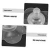Silicone Nursing Shields for Newborns, 2-Piece, Hygienic view 3