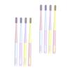 VALICLUD Set of 8 Flexible Toothbrushes with Small Heads, Ergonomic Travel Design, Assorted Colors, Soft Bristles view 1