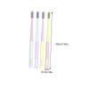 VALICLUD Set of 8 Flexible Toothbrushes with Small Heads, Ergonomic Travel Design, Assorted Colors, Soft Bristles view 2