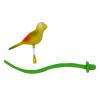 Bird Stand Perch | Standing Chew Bar for Birds with Chewing Opportunity view 1