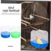 Abaodam Hanging Bird Bath for Cages, 2-Pack, Plastic view 3
