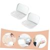 False Eyelash Storage Containers, 2-Pack, PP, White view 3
