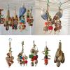 Natural Plant Stand Parrot Chew Toy view 2