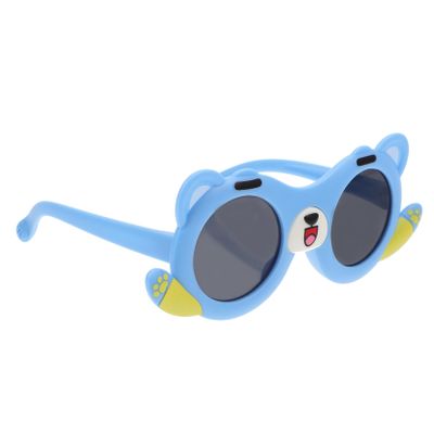 CLISPEED Kids Cartoon Dog Sunglasses