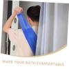 PartyKindom 3-Pack African Nylon Exfoliating Bath Nets for Back and Body view 3