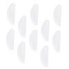 Veemoon 10-Piece Self-Adhesive Non-Slip Rubber Nose Pads for Eyeglasses and Sunglasses, White view 1