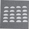 Veemoon 10-Piece Self-Adhesive Non-Slip Rubber Nose Pads for Eyeglasses and Sunglasses, White view 2