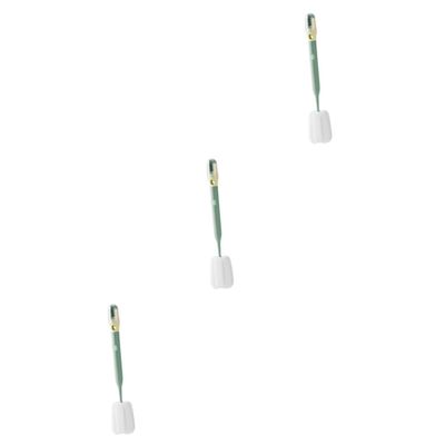 3-Piece Multifunctional Sponge Bottle Cleaning Brushes with Long Handles