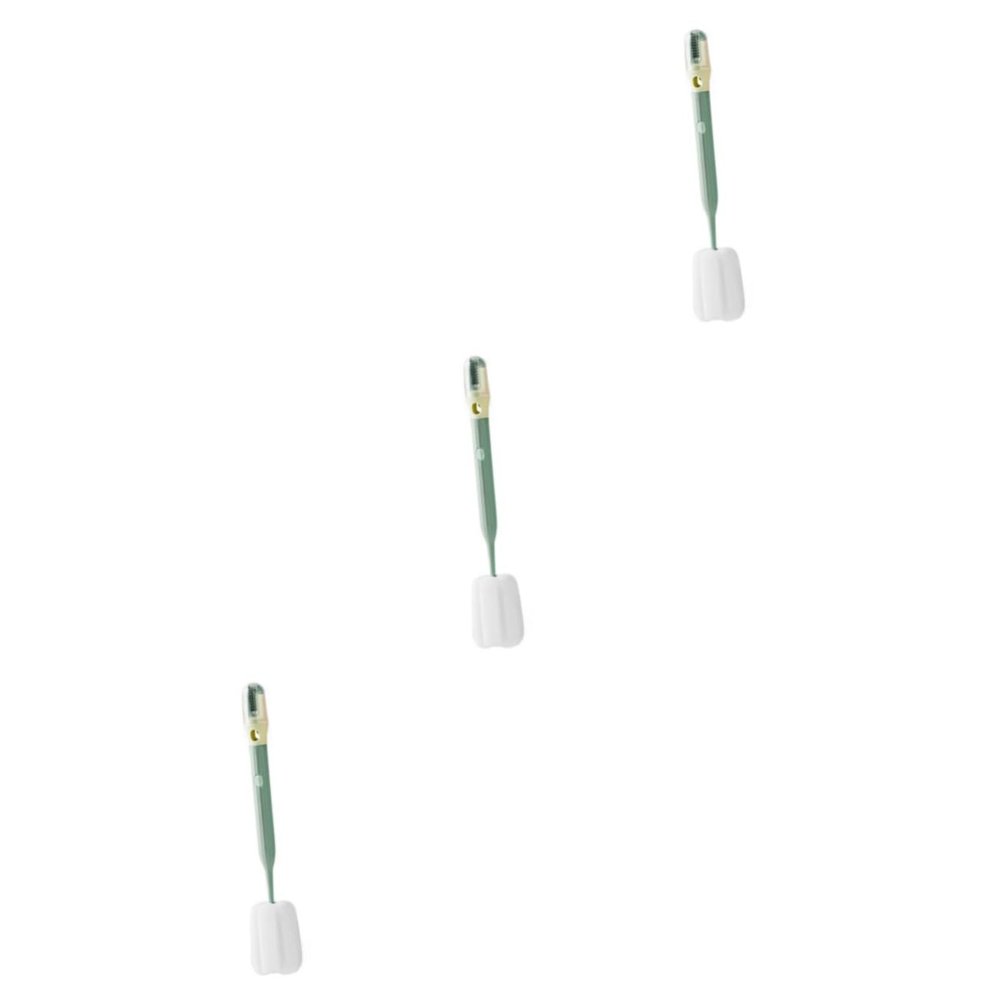 3-Piece Multifunctional Sponge Bottle Cleaning Brushes with Long Handles