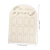GLEAVI Wooden Baby First-Year Photo Frame with Monthly Milestones view 4