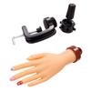 Flexible Nail Training Hand with PVC Holder view 1