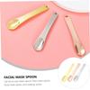 BESTYASH 9-Piece Metal Cream Spatula Set for Eye Cream and Cosmetics view 2