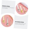 BESTYASH 9-Piece Metal Cream Spatula Set for Eye Cream and Cosmetics view 3