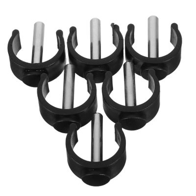 Veemoon Locking Clips, 6 C-Shaped Pieces for Canes and Crutches