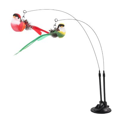 Generic Cat Teaser Toy with Suction Cup
