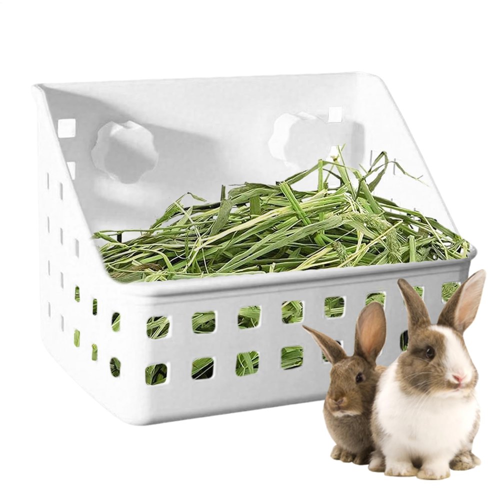 Rabbit Hay Feeder | Automatic Feeder | Grass Stand for Small Pets
