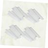 DONFAMDS White Makeup Brush Protective Covers, 100-Pack, PE Mesh view 2