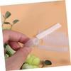DONFAMDS White Makeup Brush Protective Covers, 100-Pack, PE Mesh view 3