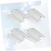 DONFAMDS White Makeup Brush Protective Covers, 100-Pack, PE Mesh view 4
