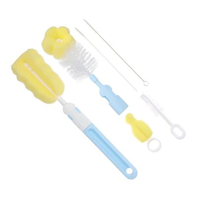 Gogogmee Baby Bottle Drying Rack and Cleaning Brush Set