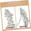 Sparkling Bridal Hair Clips for Women, 2-Piece Set view 3