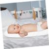 HANABASS 3-Piece Portable Cotton Changing Pad, Washable and Reusable, Waterproof, for Home and Travel view 2