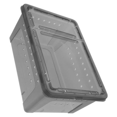Plastic Tarantula Enclosure with Viewing Window and Ventilation Holes