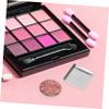 Gatuida 30-Piece Empty Metal Eyeshadow Pans for Makeup Palettes, Round and Square Cosmetic Pans for DIY and Travel view 3