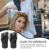 SAFIGLE 2-Piece Hair Dryer Comb Attachments, Black, Lightweight, Heat-Resistant Plastic view 3