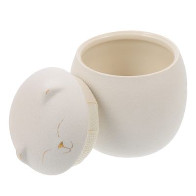Milisten Cat Urn with Airtight Closure, Small Pet Ash Keepsake Urn