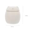 Milisten Cat Urn with Airtight Closure, Small Pet Ash Keepsake Urn view 2