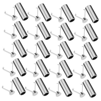 VANZACK 60-Piece Cord End Caps for Hoodies and Shoelaces, Metal Tips