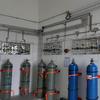 Wall-Mounted Oxygen Cylinder Rack with Adjustable Safety Chain view 2
