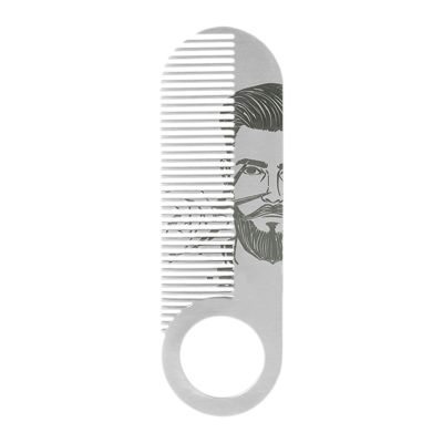 Mustache Comb | Compact Hair Styling Comb | Ergonomic Travel Comb