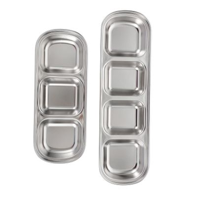 HANABASS 2-Piece Stainless Steel Feeding Bowls for Small Pets